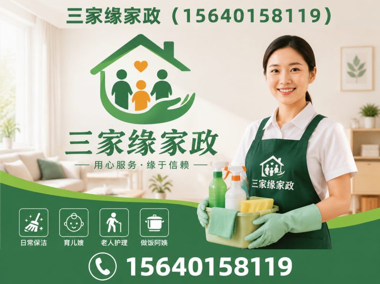 铁西区三家缘家政展示图